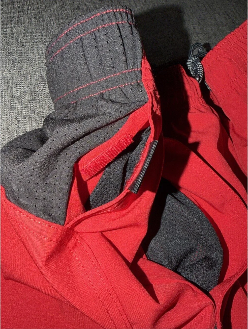 Nike Swim Trunks Men's 2XL University Red/Black NESSA482-614 New